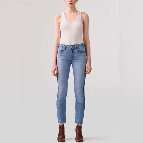Agolde Denim - Agolde Toni Straight Leg Jean in Swerve